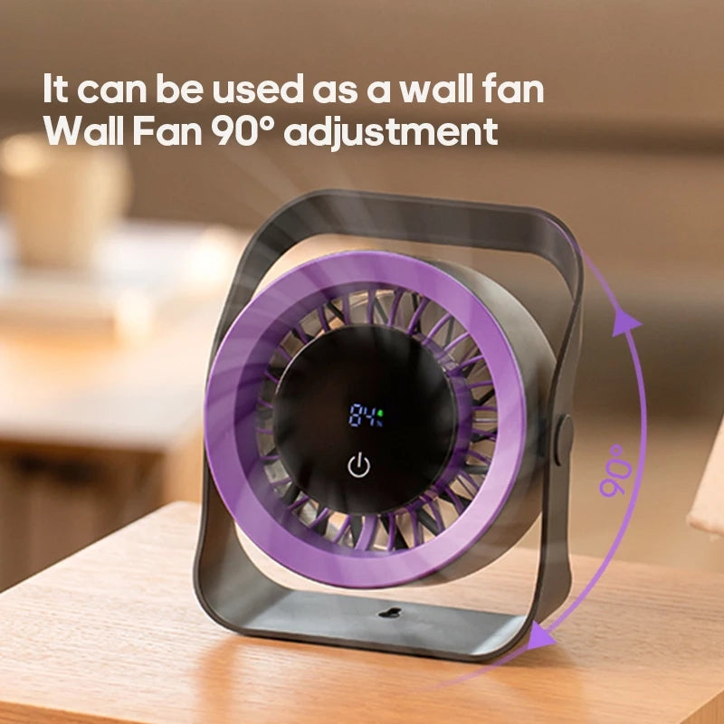 Rechargeable Wall & Table Fan