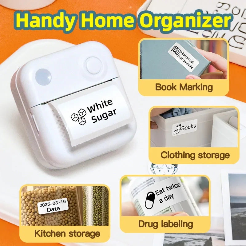 Pocket Thermal Label & Photo Printer